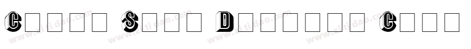 Cheap Shot Display Caps SSi字体转换